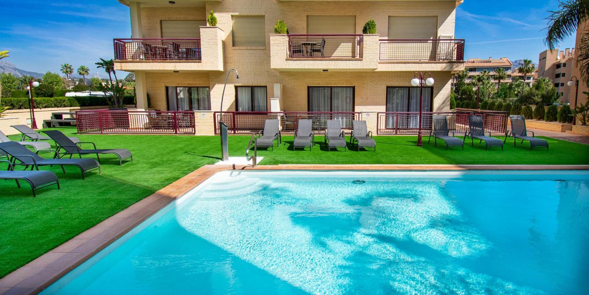 אלביר Apartamentos Albir Confort 1 Dormitorio מראה חיצוני תמונה